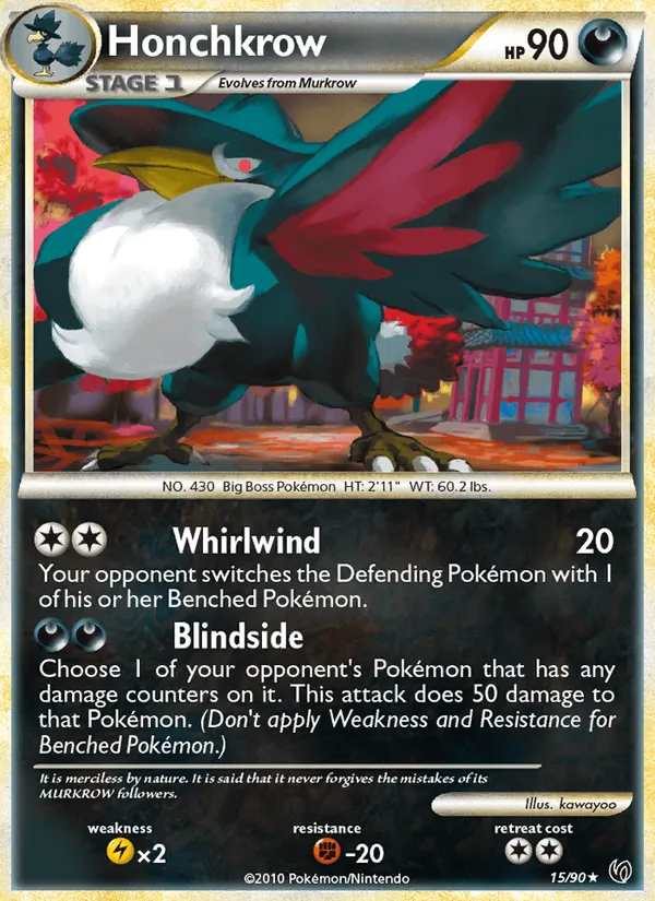 Honchkrow, Undaunted Nº 15