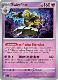 Zwirrfinst, Nebel der Sagen Nº 020 Holo