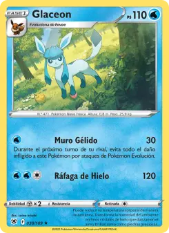 Glaceon, Resplandor Astral Nº 038 Normal