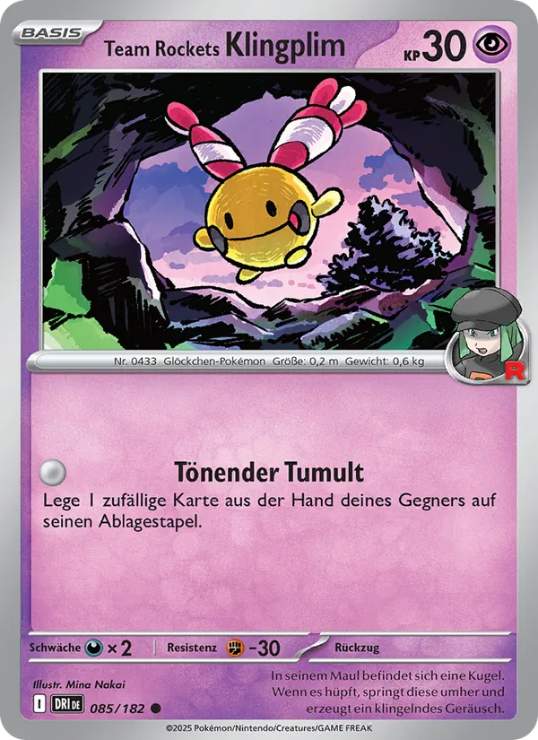 Team Rockets Klingplim, Ewige Rivalen Nº 085