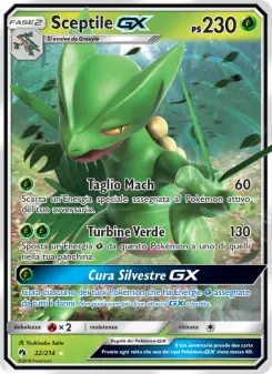 Sceptile GX, Tuoni Perduti No. 22 Normal