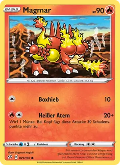 Magmar, Clash der Rebellen Nº 29 Normal