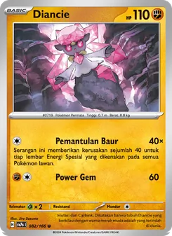Diancie, Bimbingan Rasi Nº 082 Normal
