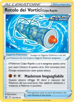 Rotolo dei Vortici Colpo Rapido, Stili di Lotta No. 131 Normal