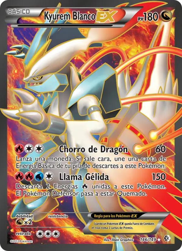 Kyurem Blanco-EX, Fronteras Cruzadas No. 146