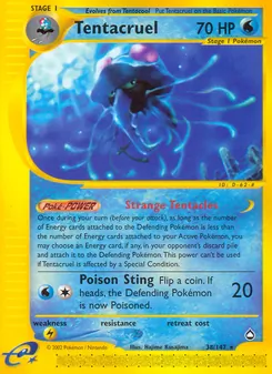 Tentacruel, Aquapolis No. 38 Normal