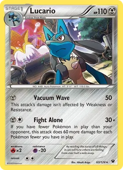 Lucario, Fates Collide Nº 63 Normal