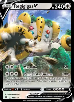Regigigas V, Zenit Regale No. 113 Holo