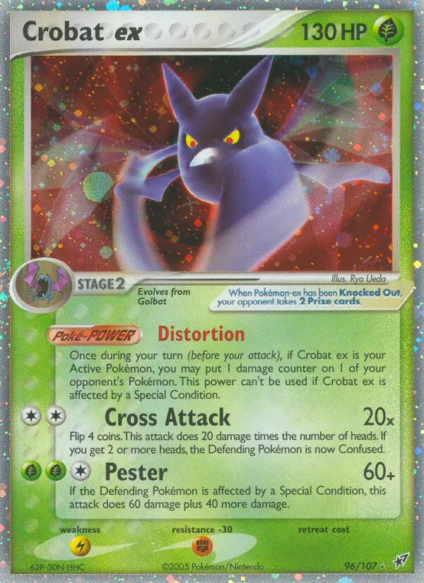 Crobat ex, Deoxys Nº 96