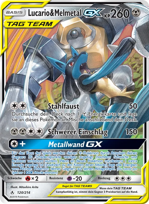 Lucario & Melmetal GX, Kräfte im Einklang No. 120