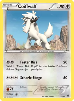 Coiffwaff, Willkommen in Kalos Nº 32 Normal