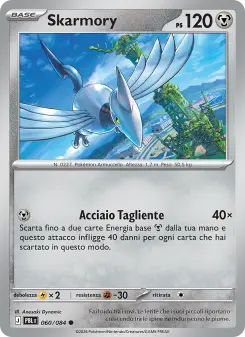 Skarmory, Buio Pesto No. 060 Normal