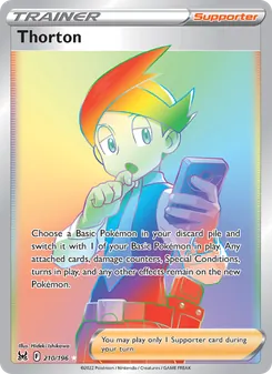Thorton, Lost Origin Nº 210 Holo