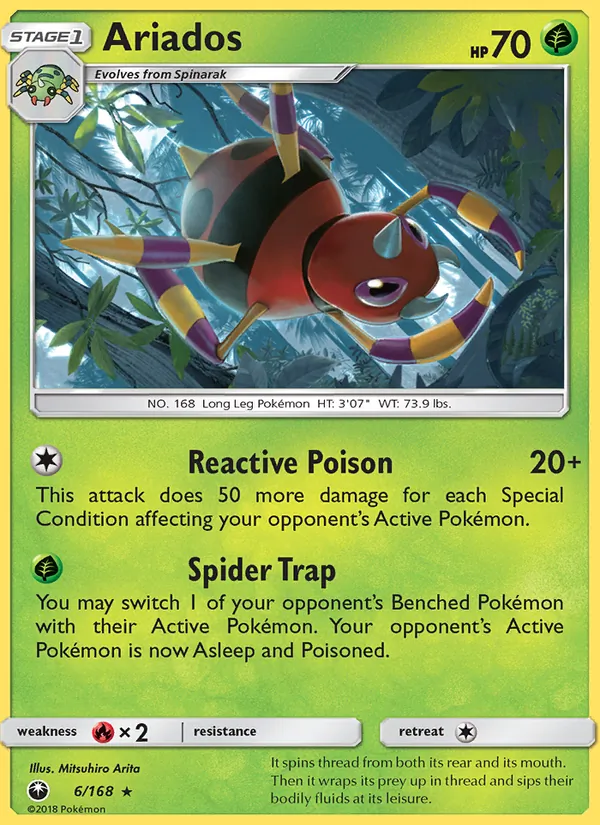 Ariados, Celestial Storm No. 6