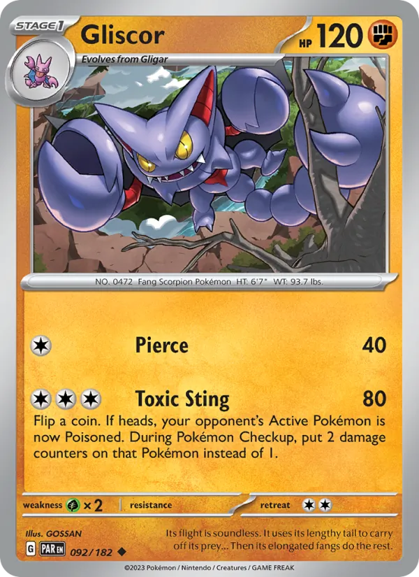 Gliscor, Paradox Rift No. 092