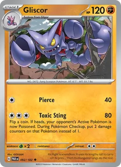 Gliscor, Paradox Rift No. 092 Normal