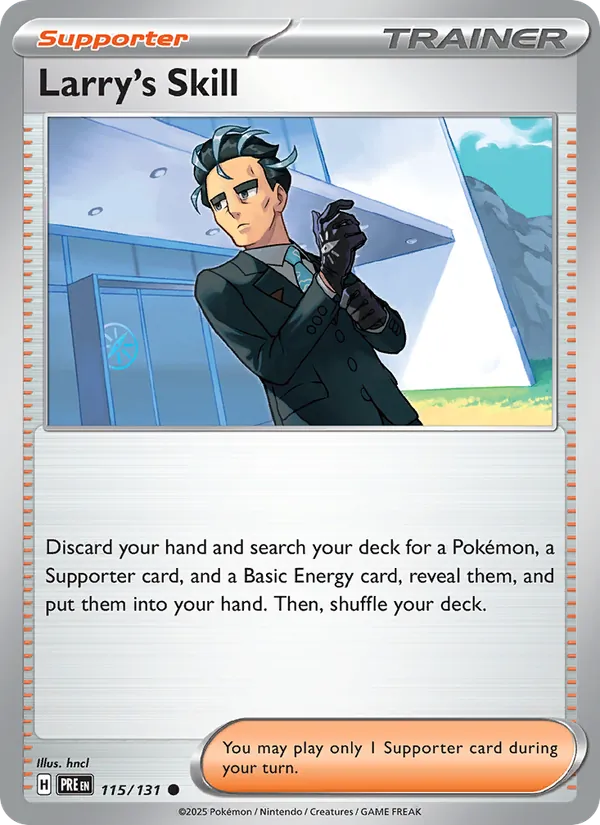 Larry's Skill, Prismatic Evolutions No. 115