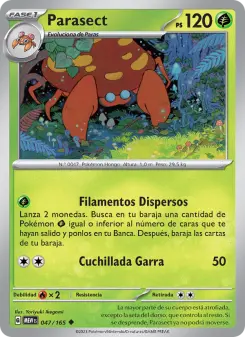Parasect, 151 No. 047 Normal