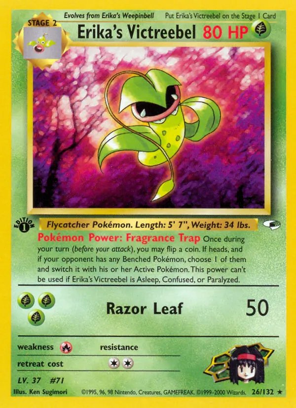 Erika's Victreebel, Gym Heroes Nº 26
