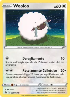 Wooloo, Colpo Fusione No. 221 Normal