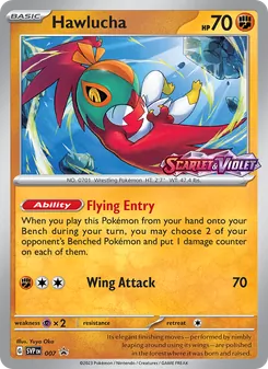 Hawlucha, SVP Black Star Promos No. 007