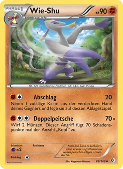 Wie-Shu, Überschrittene Schwellen No. 88 Normal