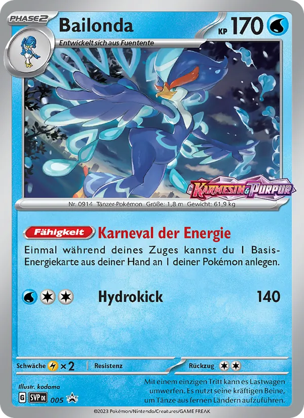 Bailonda, SVP Black Star Promos No. 005