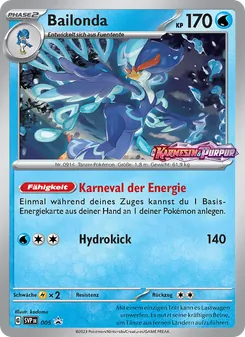 Bailonda, SVP Black Star Promos No. 005 Holo