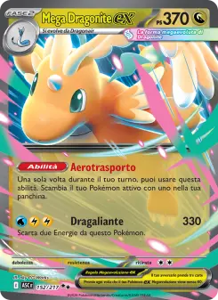 Mega Dragonite-ex, Ascesa Eroica No. 152 Holo