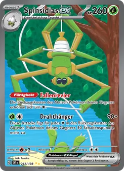 Spinsidias-ex, Karmesin & Purpur Nº 243 Holo