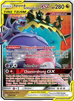 Agoyon & Schlingking GX, Welten im Wandel No. 158 Normal