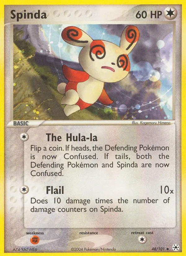 Spinda, Hidden Legends Nº 48