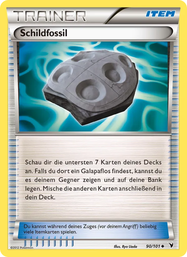 Schildfossil, Königliche Siege Nº 90
