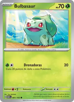 Bulbasaur, 151 No. 001 Normal