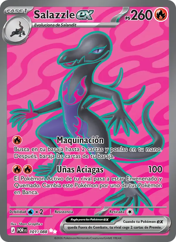 Salazzle ex, Equilibrio Perfecto Nº 101