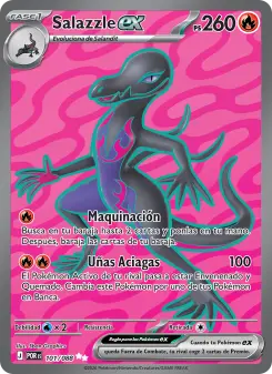 Salazzle ex, Equilibrio Perfecto Nº 101 Holo