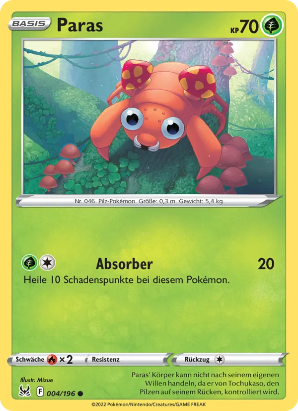Paras, Verlorener Ursprung Nº 004