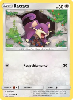 Rattata, Legami Inossidabili Nº 143 Normal