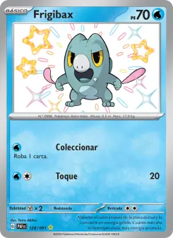 Frigibax, Destinos de Paldea No. 128 Holo