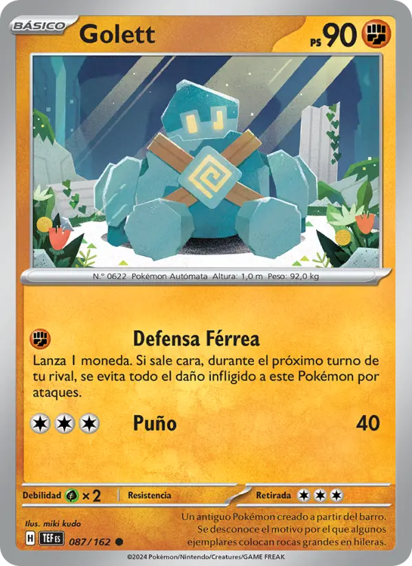 Golett, Fuerzas Temporales Nº 087