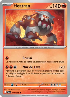 Heatran, Nuit Noire Nº 007 Normal