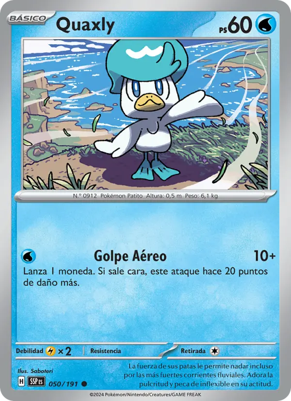 Quaxly, Chispas Fulgurantes No. 050