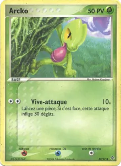 Arcko, EX Dragon Nº 80 Normal