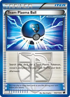 Team Plasma Ball, Plasma Freeze No. 105 Normal