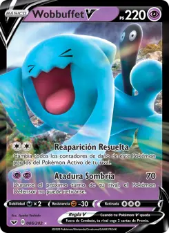 Wobbuffet V, Espada y Escudo Nº 86 Holo
