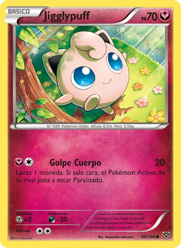 Jigglypuff, XY No. 88