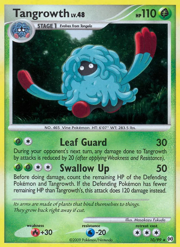 Tangrowth, Arceus Nº 10