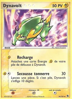 Dynavolt, EX Rubis & Saphir Nº 30 Normal
