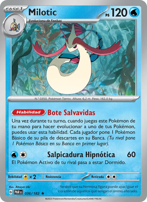 Milotic, Brecha Paradójica No. 036