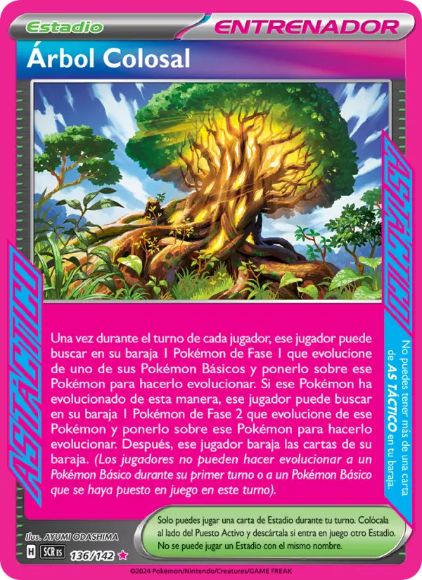Árbol Colosal, Corona Astral No. 136